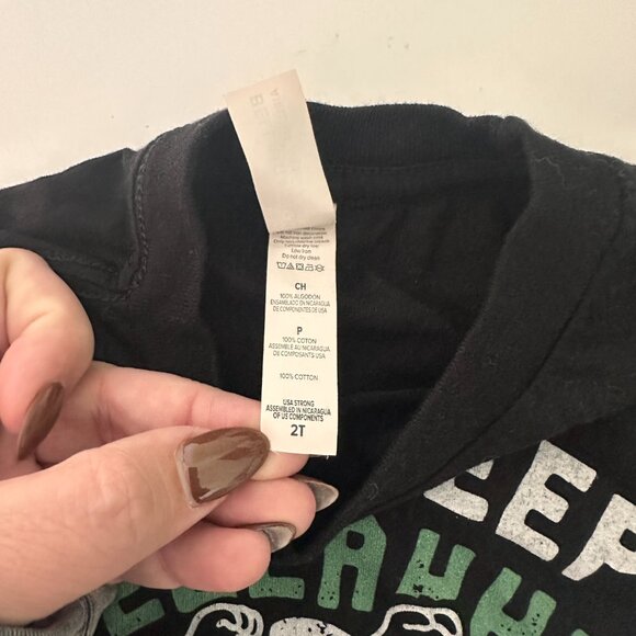 Bella + Canvas Kids So I Creep Yeah TLC 90's Halloween T-Shirt 2T - Picture 5 of 6